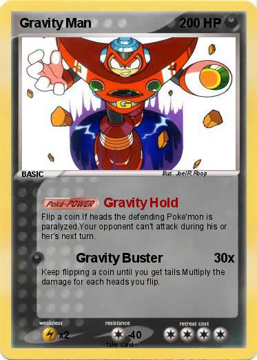 Pokemon Gravity Man