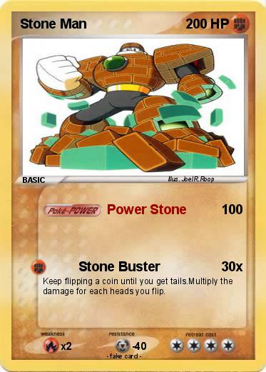 Pokemon Stone Man