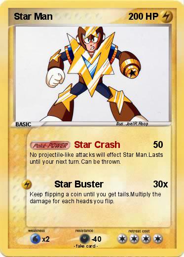 Pokemon Star Man
