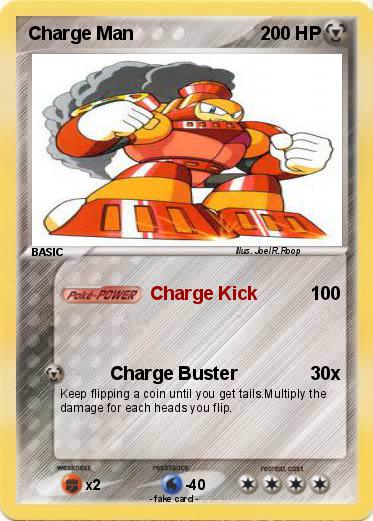 Pokemon Charge Man