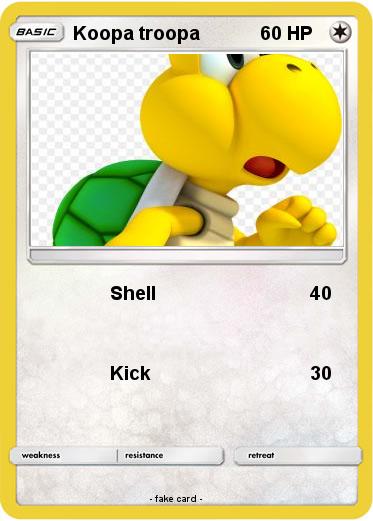 Pokemon Koopa troopa