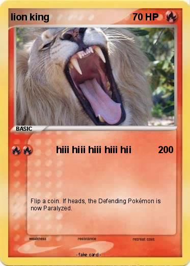Pokemon lion king