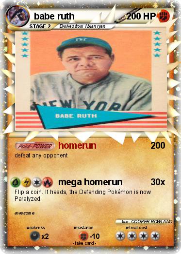 Pokemon babe ruth