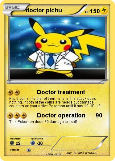 Pokemon doctor pichu