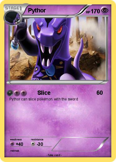 Pokemon Pythor