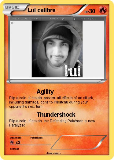 Pokemon Lui calibre