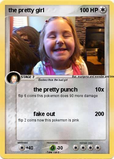 Pokemon the pretty girl
