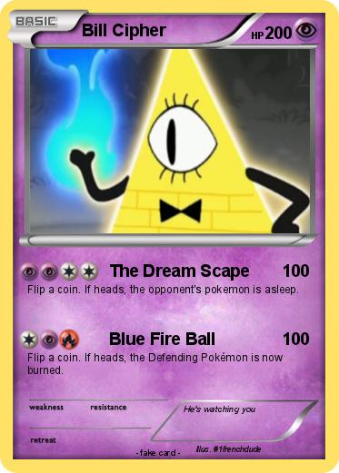 Pokemon Bill Cipher