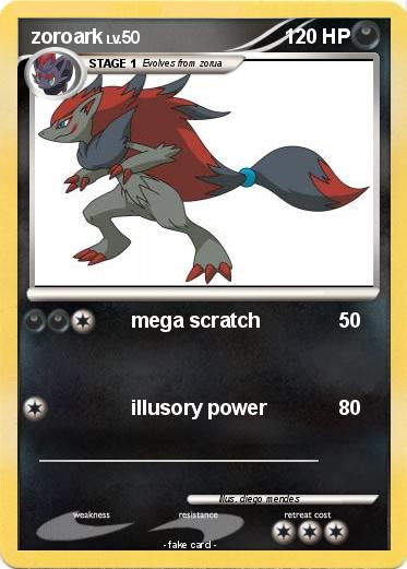 Pokemon zoroark