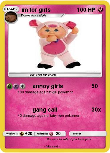 Pokemon im for girls