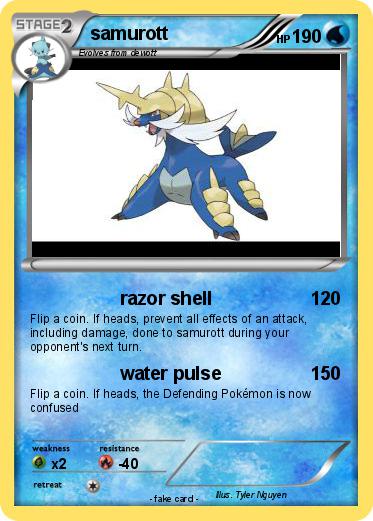 Pokemon samurott