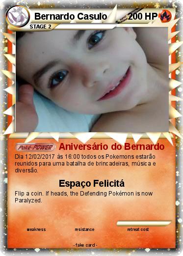 Pokemon Bernardo Casulo