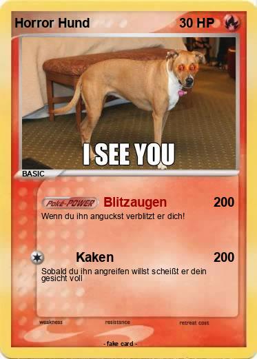 Pokemon Horror Hund