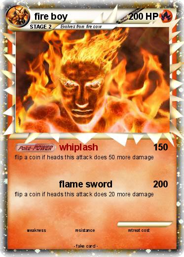 Pokemon fire boy