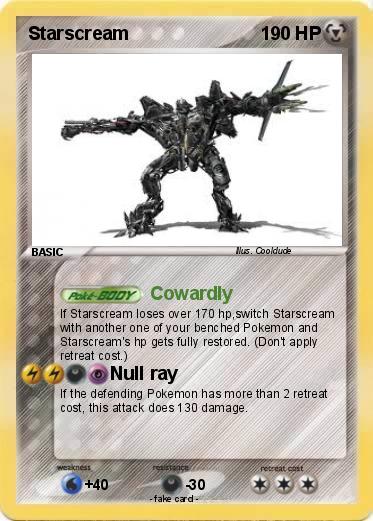 Pokemon Starscream