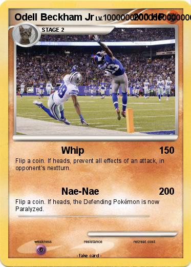Pokemon Odell Beckham Jr