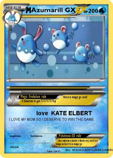 Pokemon Azumarill GX