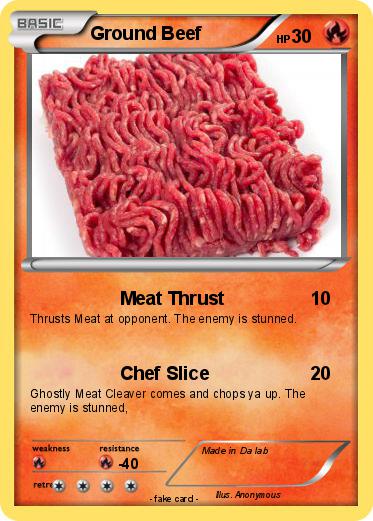 Pokemon Ground Beef