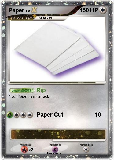 Pokemon Paper