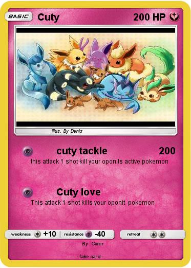 Pokemon Cuty
