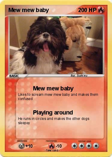 Pokemon Mew mew baby