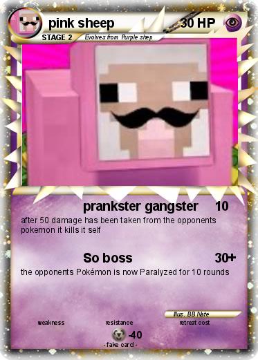 Pokemon pink sheep