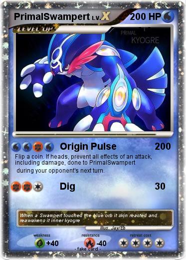 Pokemon PrimalSwampert