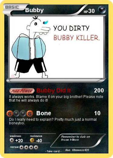 Pokemon Bubby