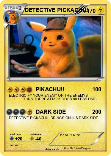 Pokemon DETECTIVE PICKACHU! Pokemon DETECTIVE PICKACHU!