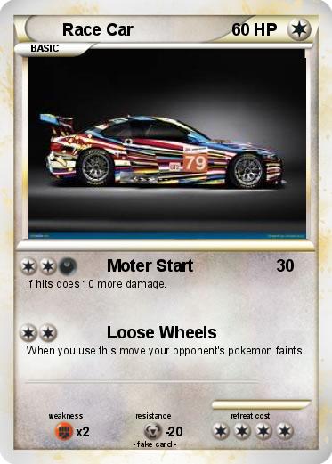Pokemon Race Car