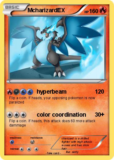 Pokemon McharizardEX