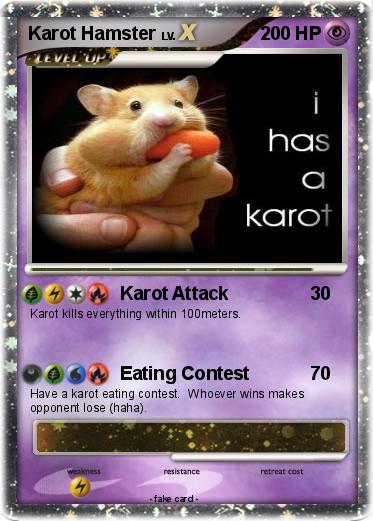 Pokemon Karot Hamster