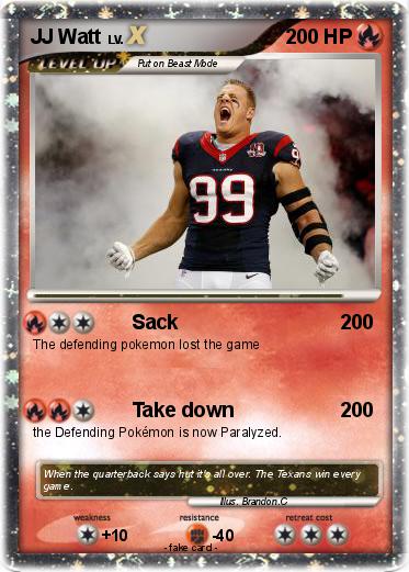 Pokemon JJ Watt