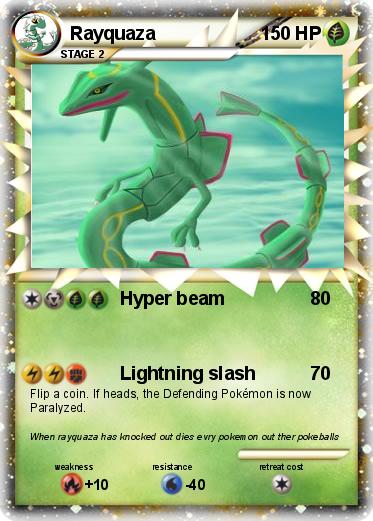 Pokemon Rayquaza