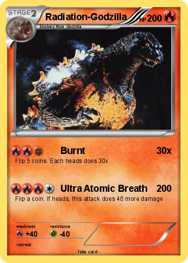 Pokemon Radiation-Godzilla