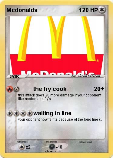 Pokemon Mcdonalds