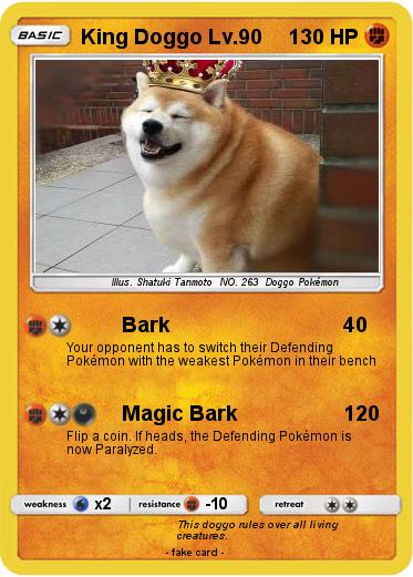 Pokemon King Doggo Lv.90