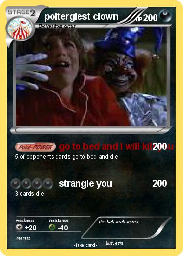 Pokemon poltergiest clown