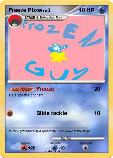 Pokemon Freeze Pbxw