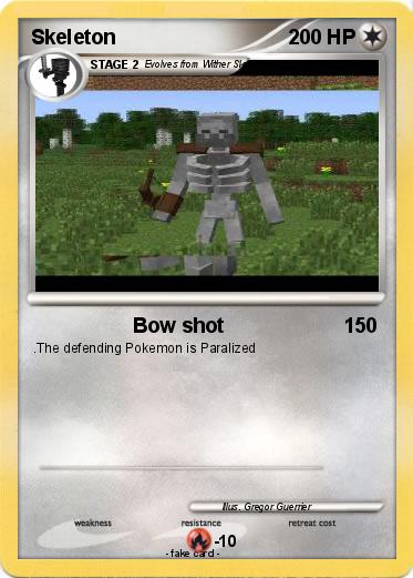 Pokemon Skeleton