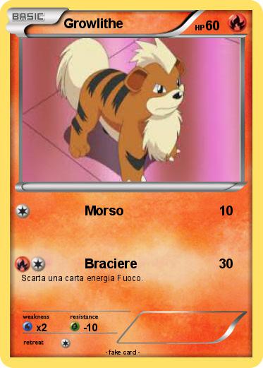 Pokemon Growlithe