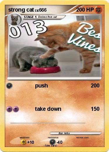 Pokemon strong cat