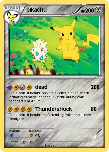 Pokemon pikachu