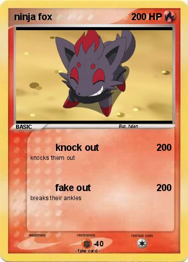 Pokemon ninja fox