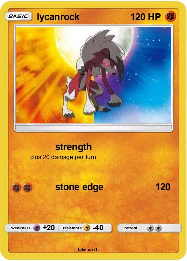 Pokemon lycanrock