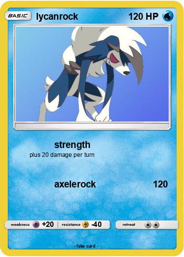 Pokemon lycanrock