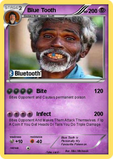 Pokemon Blue Tooth