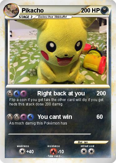 Pokemon Pikacho