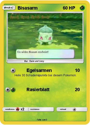 Pokemon Bisasarm