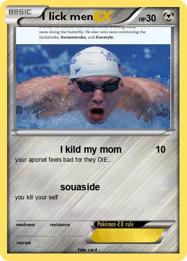 Pokemon I lick men